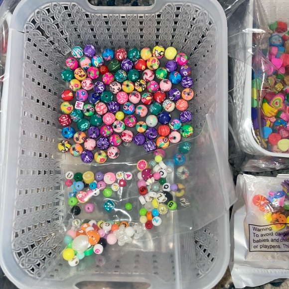 Bulk jewelry making tools wire clasps earrings gems hooks string beads - Picture 14 of 16